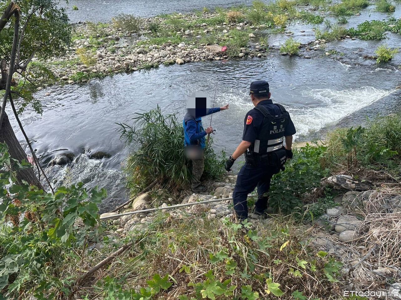 鳳凰颱風來了還在釣魚 台中警緊急勸離烏溪12釣客