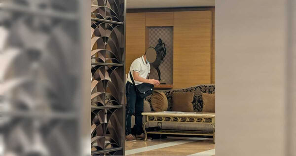 遭投訴的陳姓前主委，之所以跟管委會槓上，疑似因過去擔任主委時溢領車馬費，遭管委會向法院請求返還，因此心生不滿。（圖／投訴人提供）