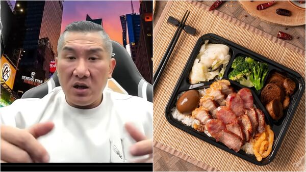 館長才說自己便當副業不做了，又迎來鬼轉。（翻攝YT「館長惡名昭彰」）