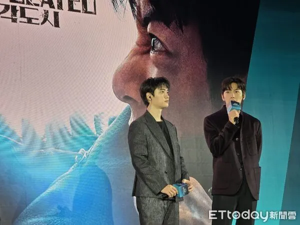 ▲▼香港直擊／聽記者告白：我是EXO粉絲！D.O.羞笑「秒變回偶像」飯撒。（圖／記者吳睿慈攝）