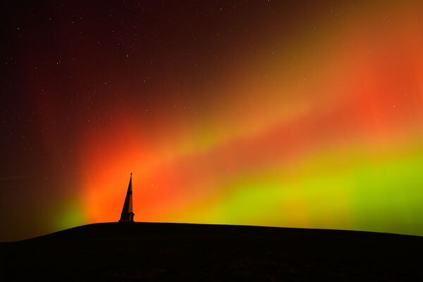 ▲▼  多國出現極光。美國（圖／達志影像／美聯社）