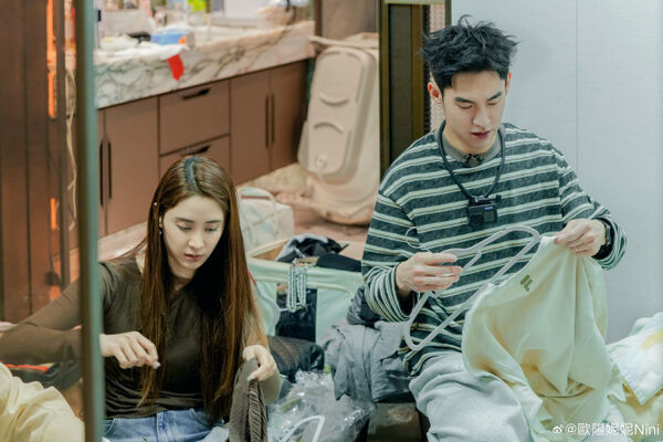 ▲歐陽妮妮、張書豪杭州家首曝光。（圖／翻攝自微博）