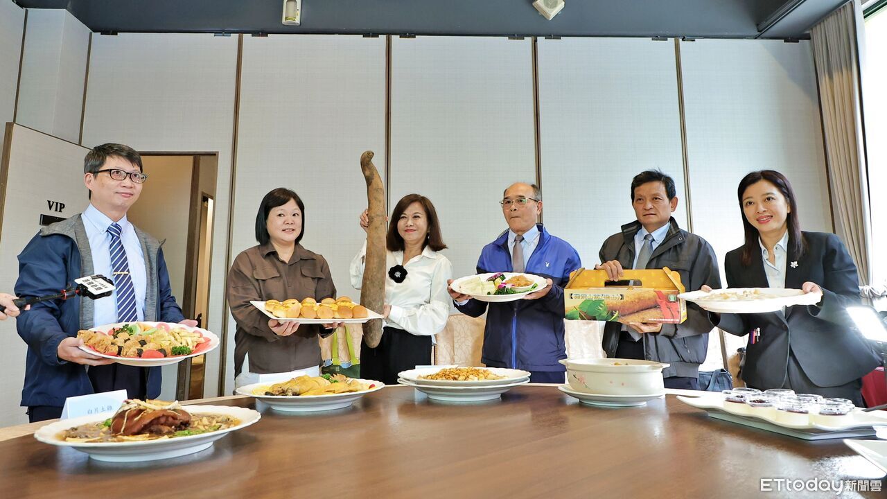 基隆「山藥大餐」11／13開賣　邱佩琳：用創意料理挺在地農產