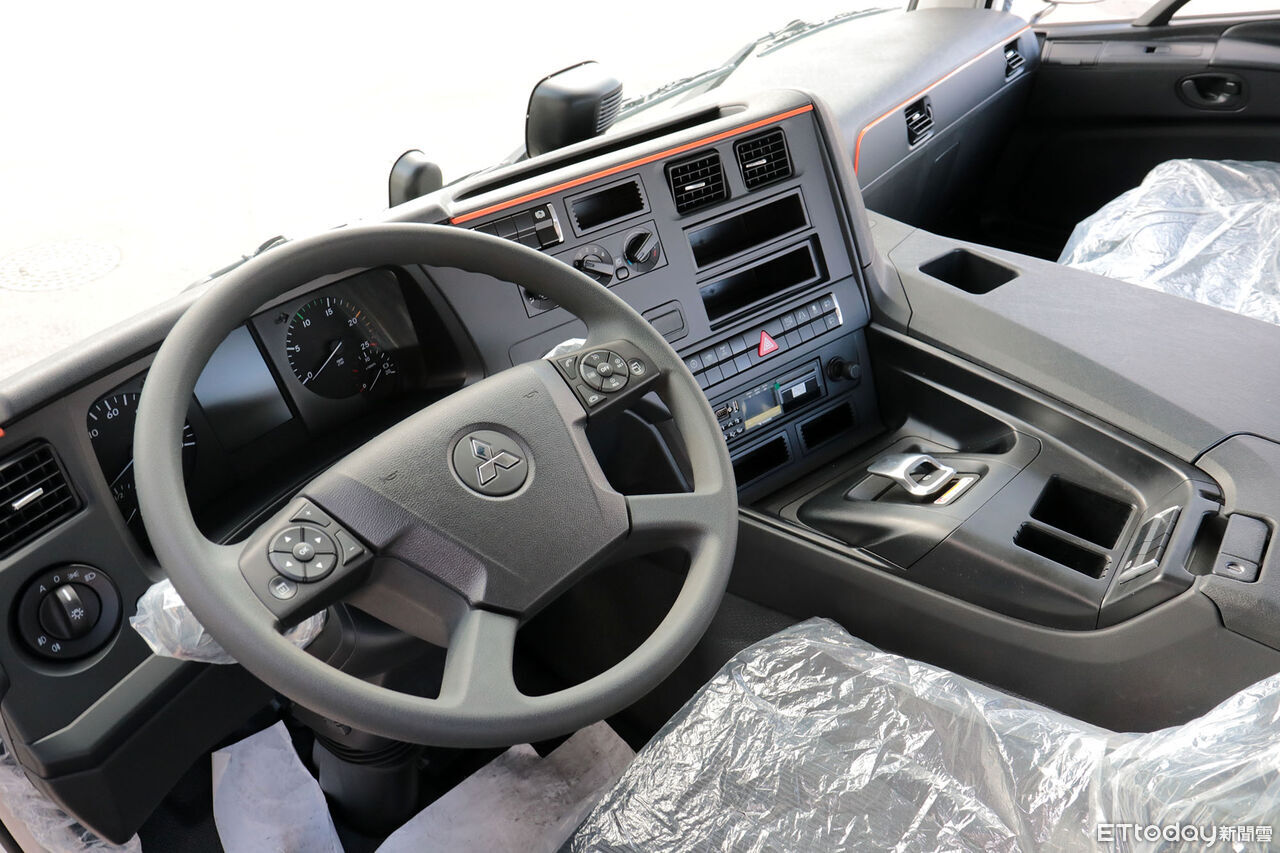 ▲FUSO「台灣將引進全新重型卡車」日本開箱！空力設計外型更流暢。（圖／記者張慶輝攝）