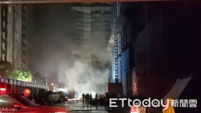 快訊／健康路工地大火「黑煙罩松山」飄異味　雙北8區緊閉門窗