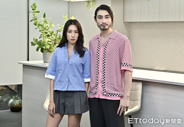 ▲▼《舊金山美容院》章廣辰、楊晴媒體聯訪。（圖／記者李毓康攝）