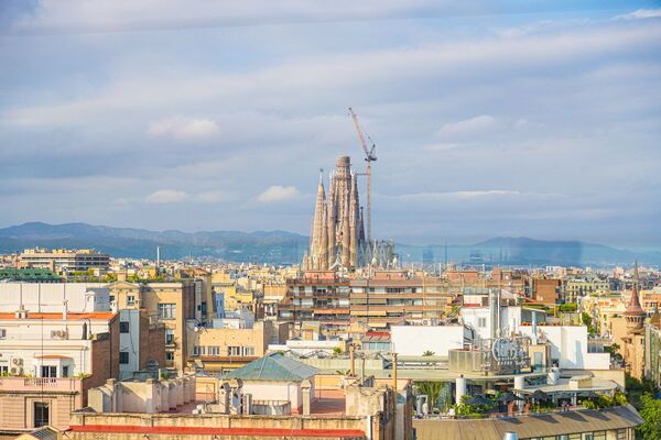 ▲▼巴塞隆納地段絕佳五星級飯店，聖家堂景觀     。（圖／部落客珊莎提供）