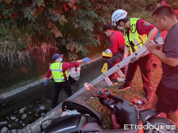 ▲內埔鄉交通事故。（圖／民眾提供）