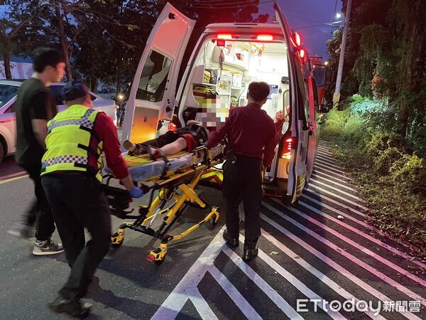 ▲內埔鄉交通事故。（圖／民眾提供）