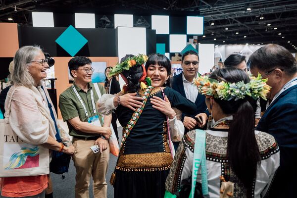 ▲▼台灣館參與「國際博物館協會2025年大會」，已文化科技展現外交軟實力。（圖／文化部）