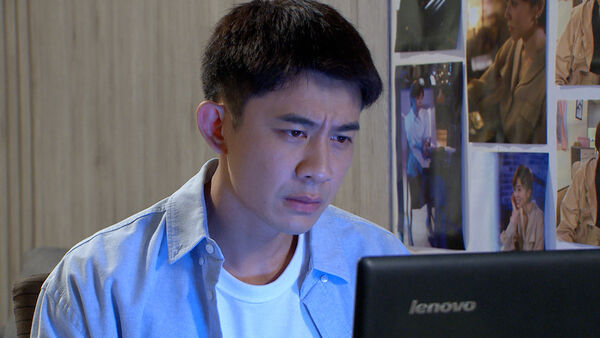 ▲《好運來》王瞳跟黃文星拍攝婚紗照。（圖／民視提供）