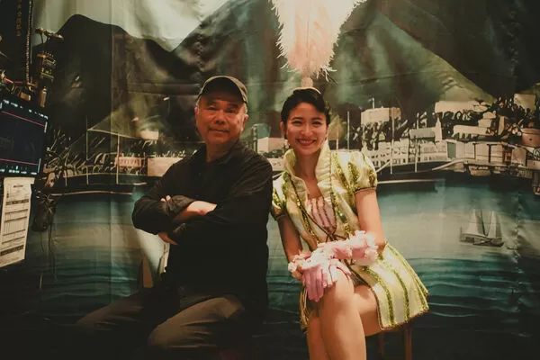 ▲電影《大濛》在嘉義取景，9m88化身歌舞女伶，造型相當驚艷。（圖／華文創提供）