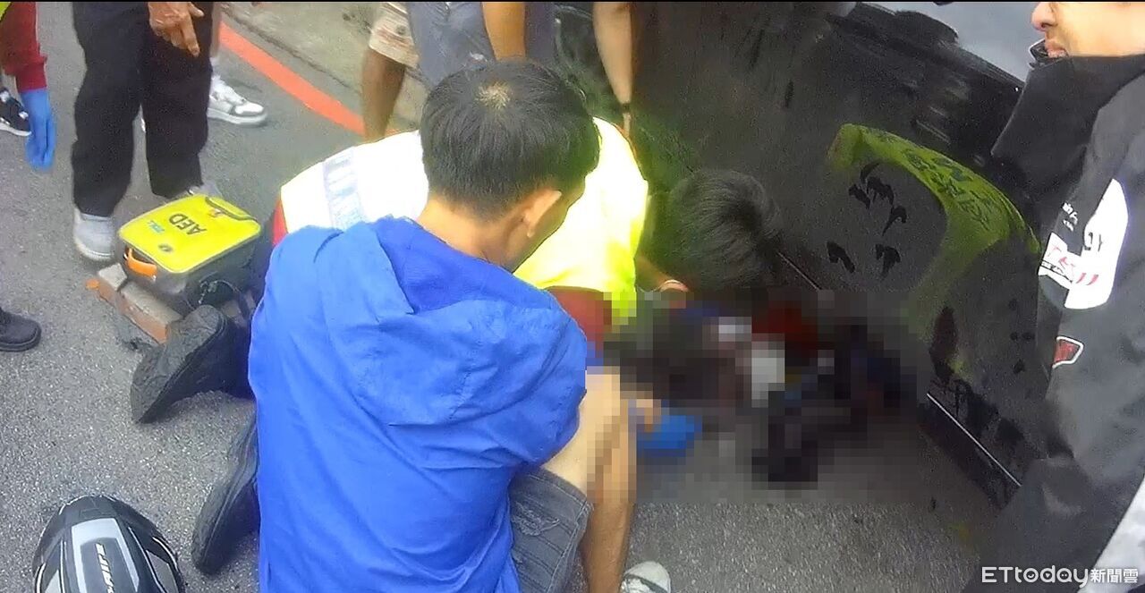 生日變忌日…23歲騎士困賓士車底!獲救時「已全身發黑」送醫不治