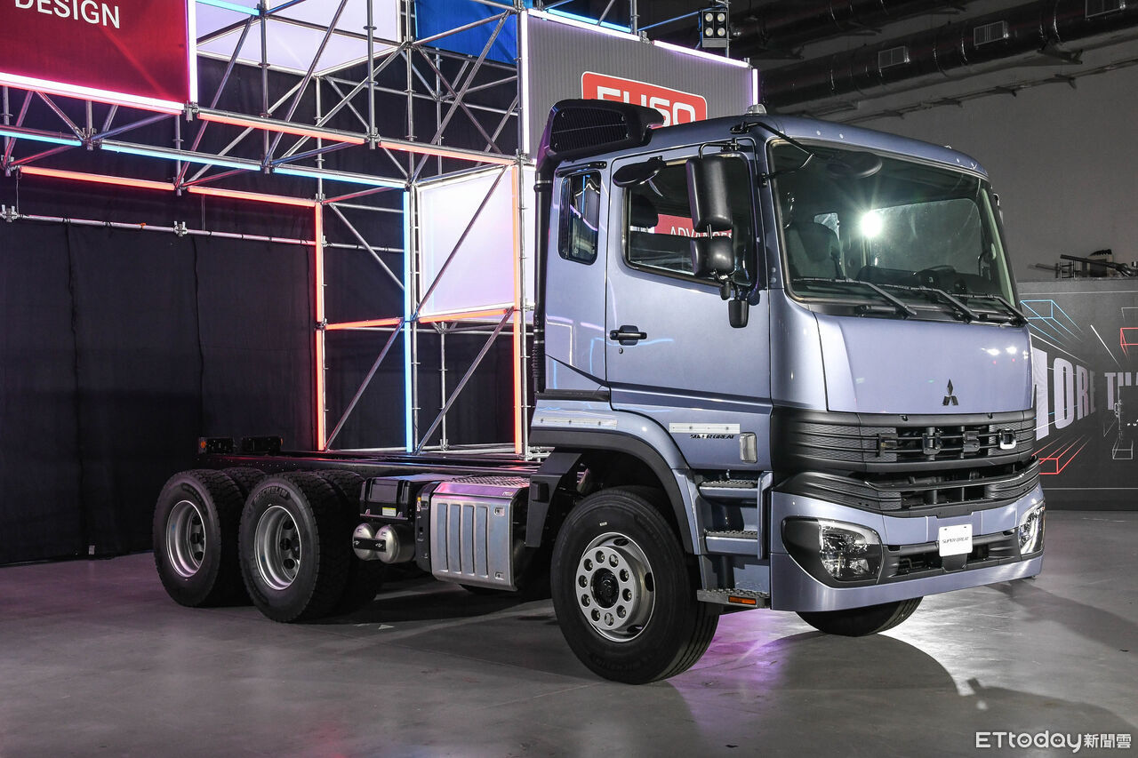 ▲FUSO SuperGreat。（圖／記者徐煜展攝）