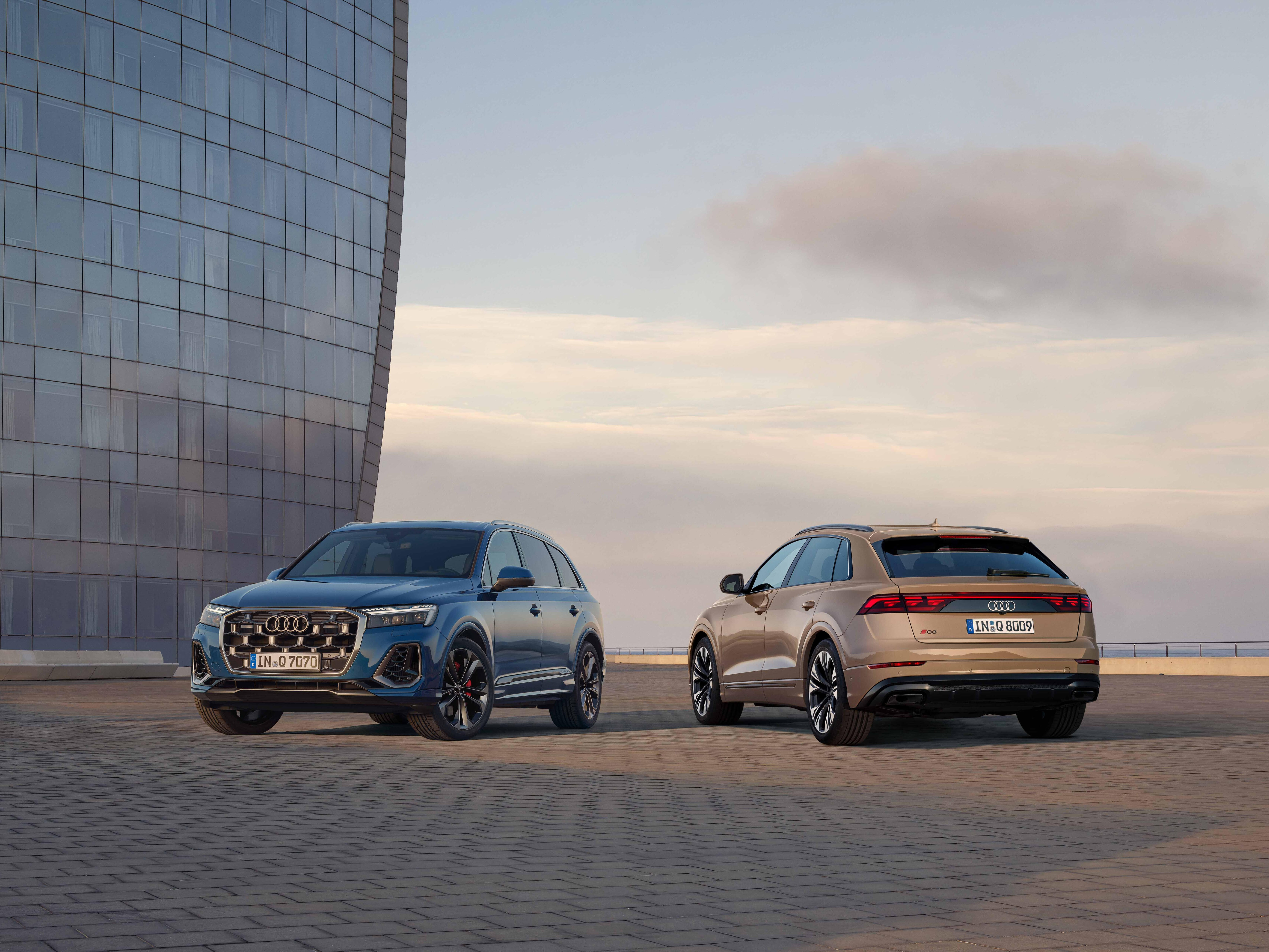 ▲Audi Q7、Q8雙旗艦休旅新年式開賣。（圖／翻攝自Audi）
