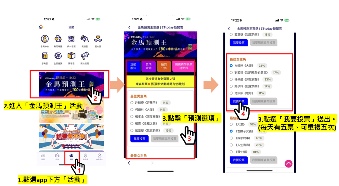 ▲▼    金馬預測王         。（圖／活動小組）