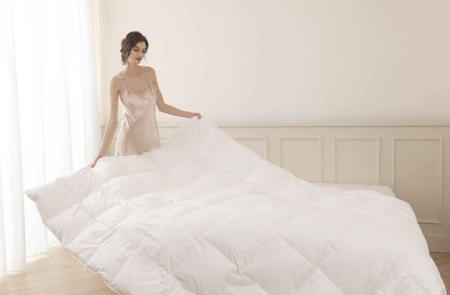 ▲冬被,被子,保暖,床,睡眠,睡衣。（圖／日比家族提供）