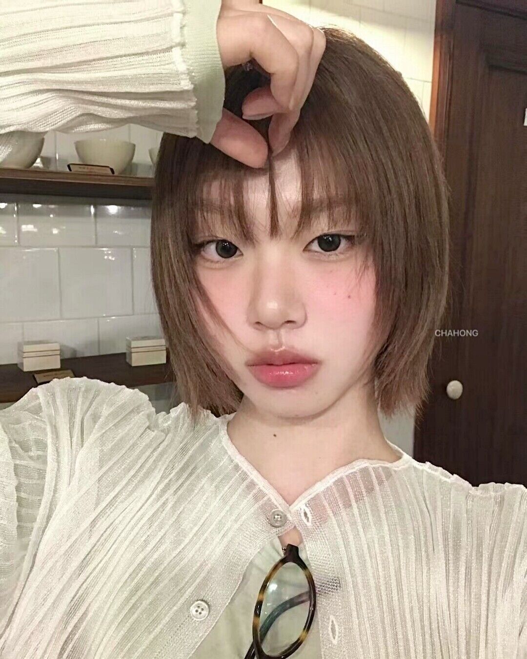 ▲秋冬短髮       。（圖／翻攝自IG）