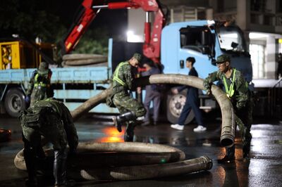 國軍持續赴宜蘭、花蓮救災　今出動1144官兵、346件裝備載具