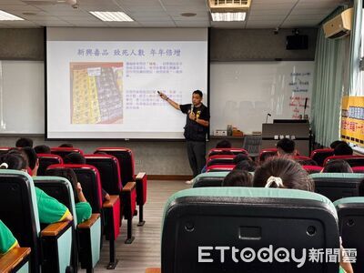 少年隊走進豐榮國小推法治教育　反毒識詐觀念向下扎根