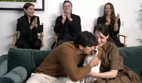 ▲大谷翔平的穿搭成焦點！真美子身穿棕色洋裝　粉絲狂讚「Decopin 同色系」「整場充滿溫柔氛圍」             。（圖／截自MLB X）