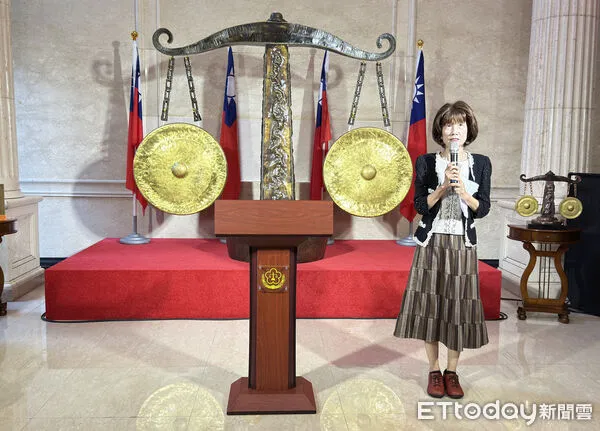 ▲「司法之秤」進駐最高檢。（圖／最高檢提供）