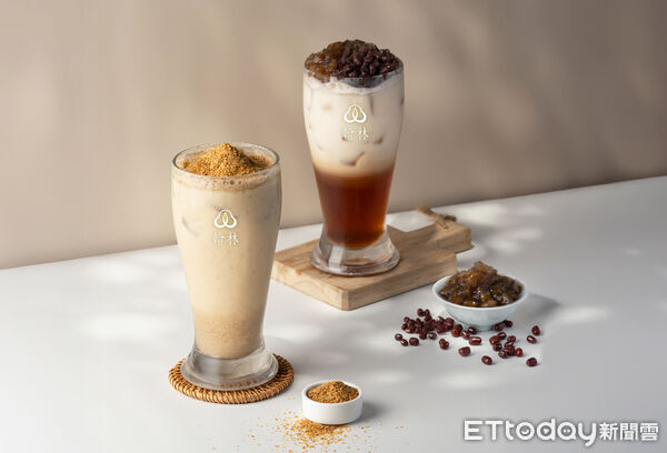 ▲▼ 翰林茶館首創「鐵觀音粉角」，同步推出冬季新品「鐵粉Q紅豆鮮奶茶」、「胚芽暖心奶茶」。（圖／翰林茶館提供）