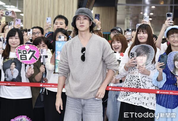 ▲▼ 山下智久 松山機場 接機  。（圖／記者黃克翔攝）