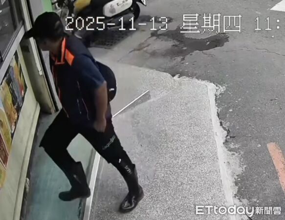 ▲涉嫌詐欺男子跑到飲料店，欲購買飲料請攤商喝，藉此博取信任。（圖／翻攝自Facebook／我是雲林人）