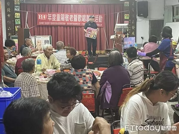 ▲▼  「社區敬老活動熱鬧登場，朴警防詐提醒暖人心」   。（圖／朴子分局提供）