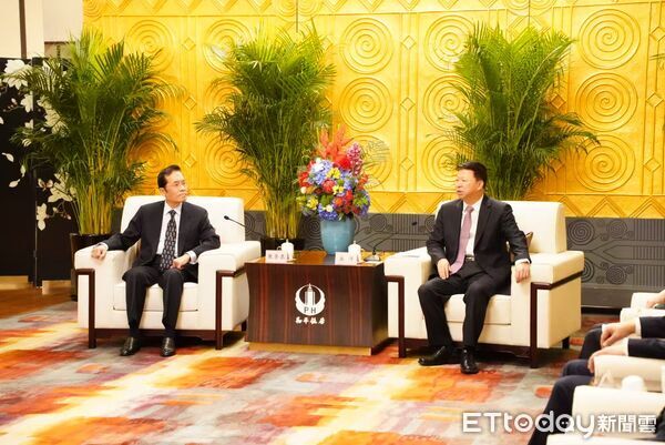 ▲▼ 宋濤會見張榮恭 、2025	           。（圖／記者任以芳攝）