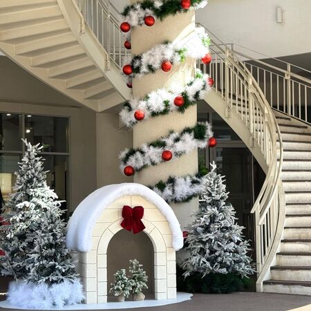 ▲▼SKM Park Outlets高雄草衙雪境童話村。（圖／翻攝自SKM Park Outlets高雄草衙臉書專頁）