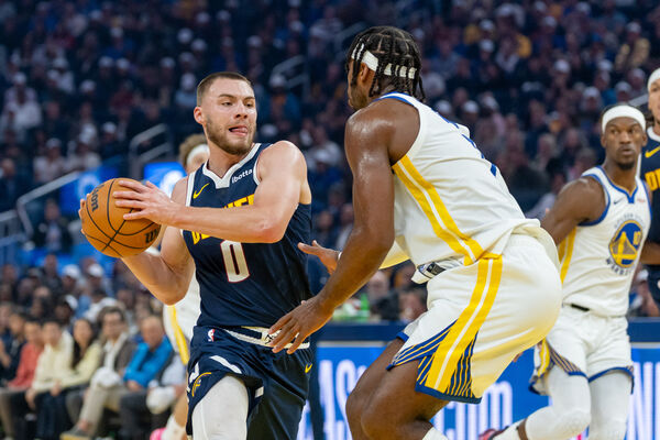 ▲季前才簽下38.2億台幣大約的金塊布朗，傳出腳踝扭傷將休養至少6周。（圖／路透）