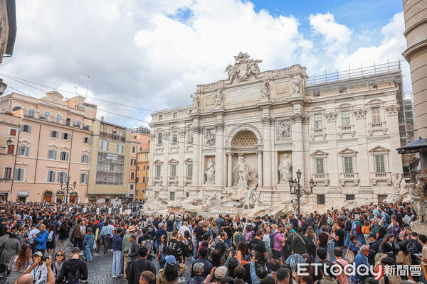 ▲▼義大利羅馬特雷維噴泉。（圖／記者蔡玟君攝）