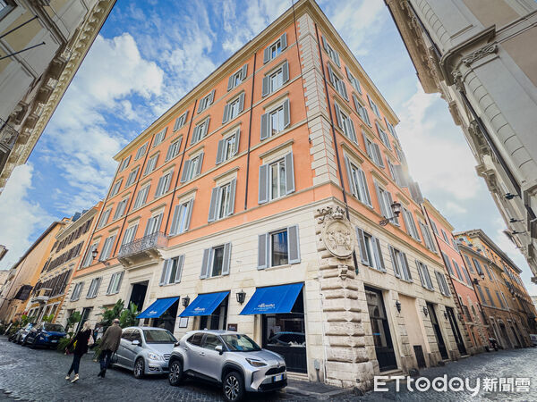 ▲▼義大利羅馬米其林一星鑰酒店Umilt&agrave;36，烏米爾塔36酒店。（圖／記者蔡玟君攝）