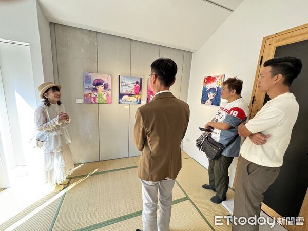 ▲「宮崎御所美術館」坐落於水仙宮文化園區內巷弄，斥資1.2億元打造，今舉辦開幕剪綵。（記者林東良攝，下同）