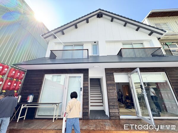 ▲「宮崎御所美術館」坐落於水仙宮文化園區內巷弄，斥資1.2億元打造，今舉辦開幕剪綵。（記者林東良攝，下同）