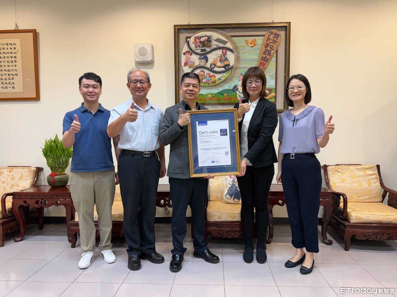 嘉義市警局資安再升級 AI挑戰下獲國際認證