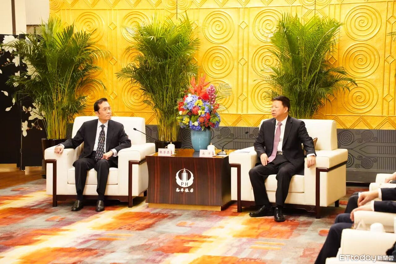 兩岸推進和平人民是主角! 張榮恭會見宋濤重申原汁原味九二共識