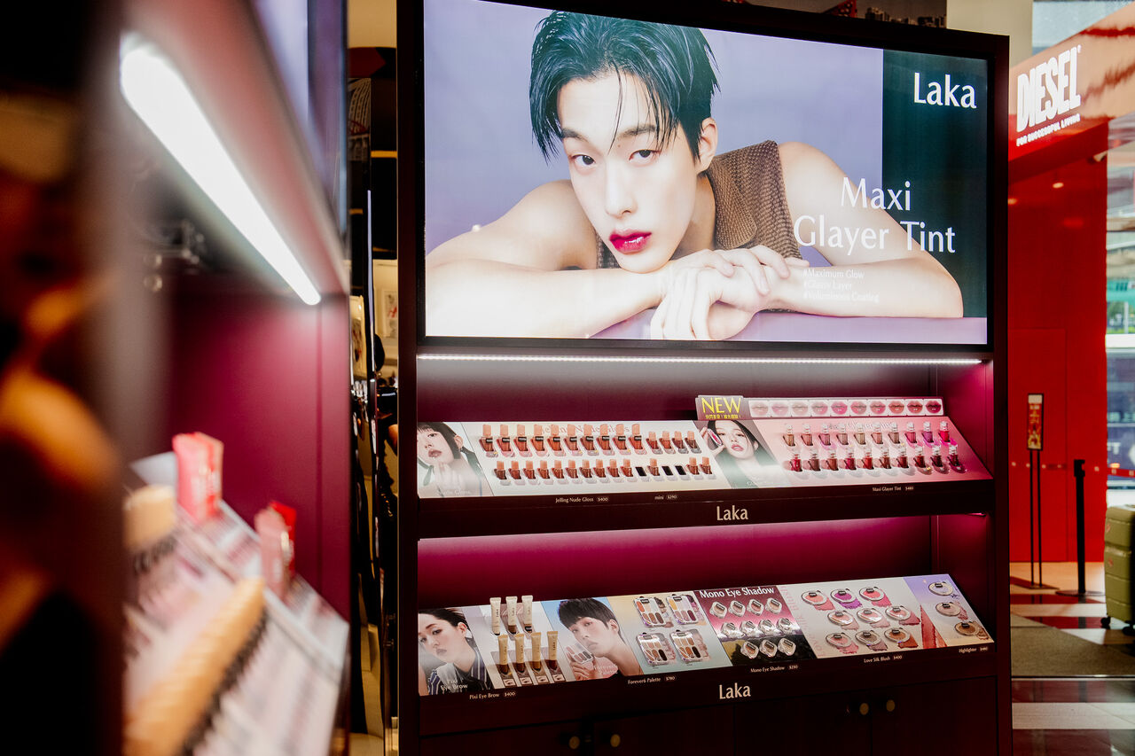 laka,Victorinox,快閃,美妝,行李箱。（圖／記者李薇攝、品牌提供）