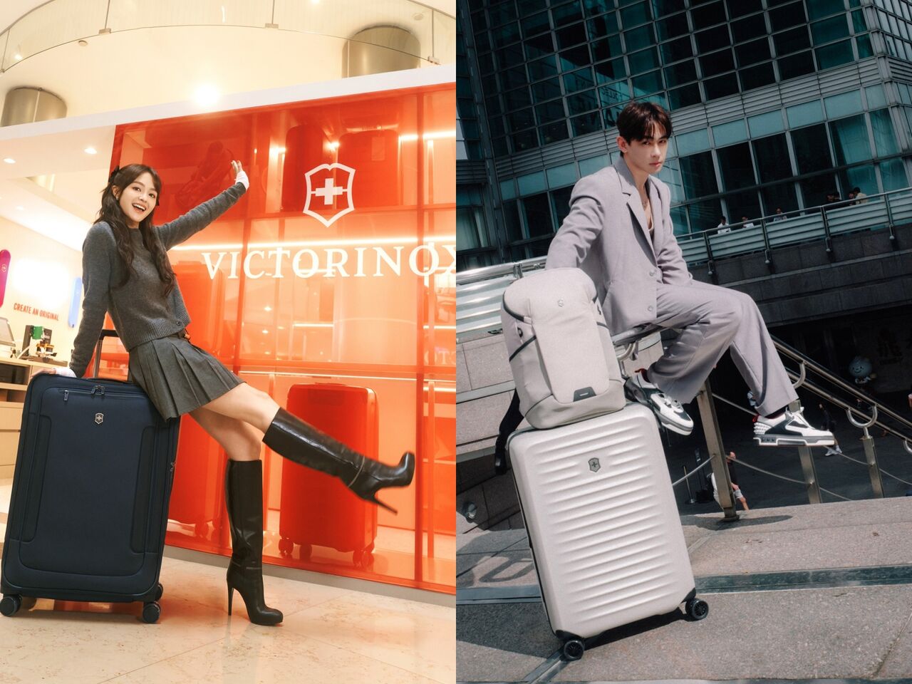 laka,Victorinox,快閃,美妝,行李箱。（圖／記者李薇攝、品牌提供）