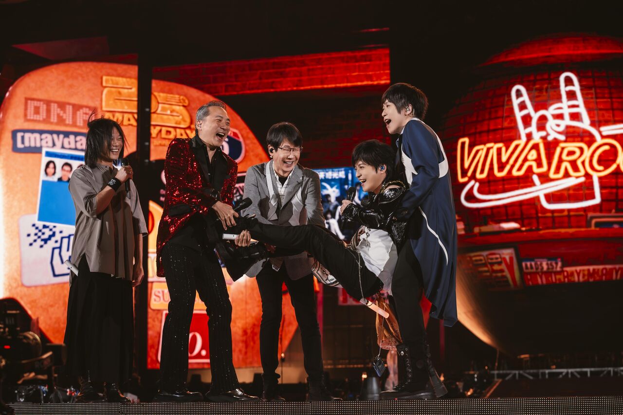 ▲▼  五月天上海演唱會，嘉賓小玫瑰 。（圖／相信音樂提供）