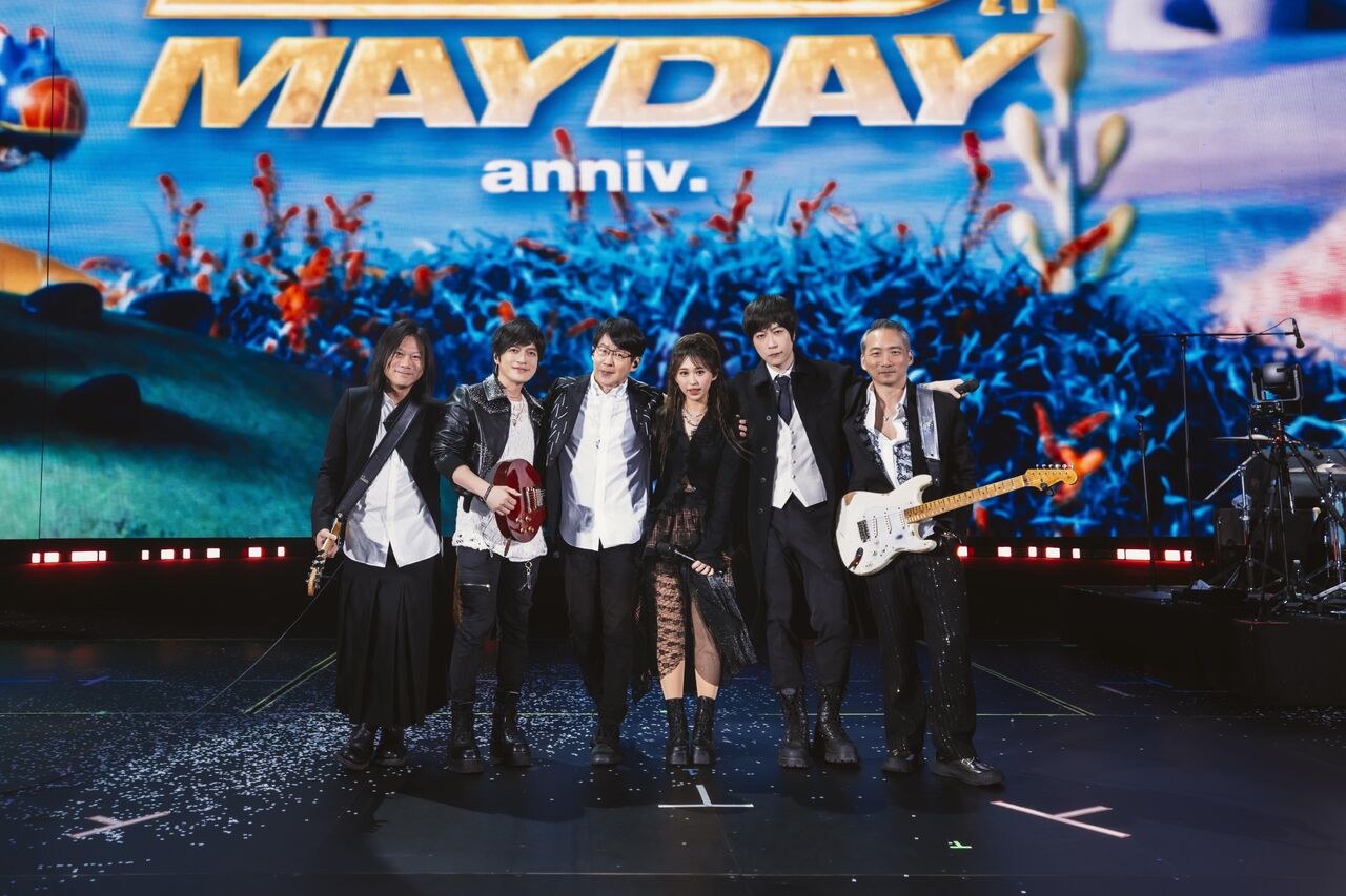 ▲▼  五月天上海演唱會，嘉賓小玫瑰 。（圖／相信音樂提供）