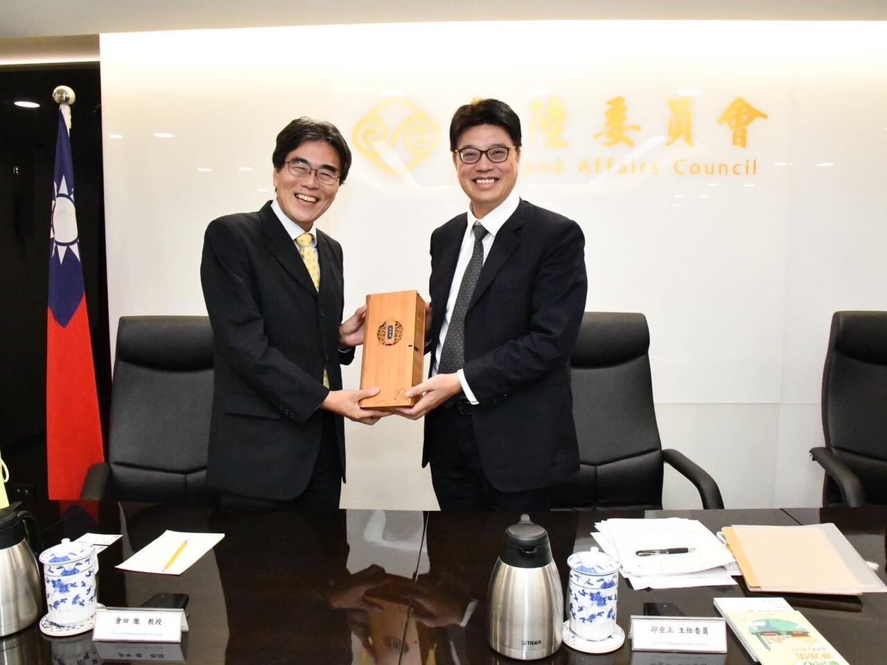 陸委會主委接見日本訪團:台日面對中共威權擴張需團結合作