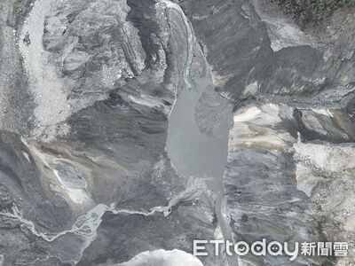 馬太鞍溪堰塞湖水位持續續降低！　3號堰塞湖只剩15萬立方公尺