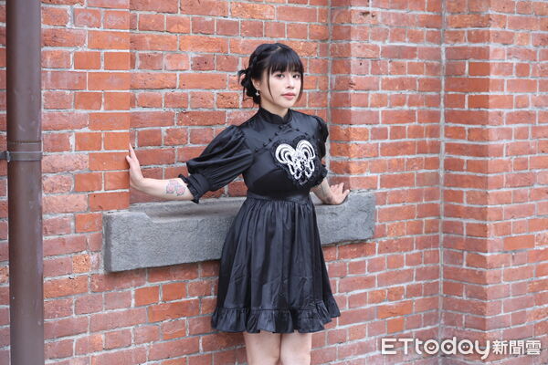 ▲林吟蔚出席萬華時光紅包場演唱會。（圖／記者林敬旻攝）