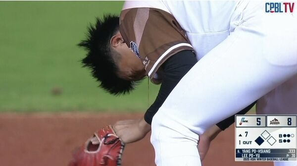 ▲▼      劉俊緯       。（圖／截自CPBL.TV）