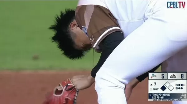 ▲▼      劉俊緯       。（圖／截自CPBL.TV）