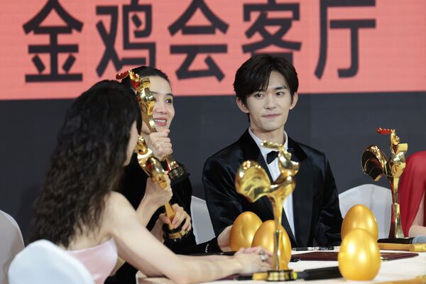 ▲易烊千璽獲得「金雞百花獎」影帝。（圖／視覺中國）