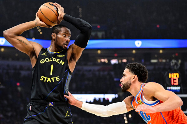 ▲▼勇士庫明加、波傑姆斯基、獨行俠戴維斯。（圖／達志影像／美聯社）